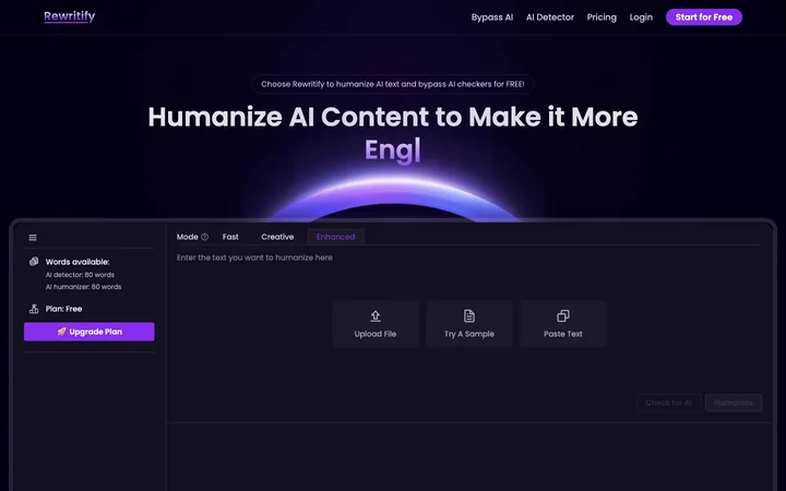 Rewritify product preview