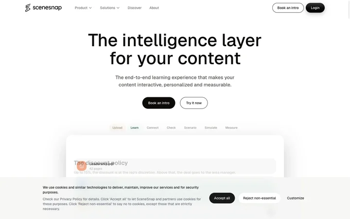 SceneSnap product preview