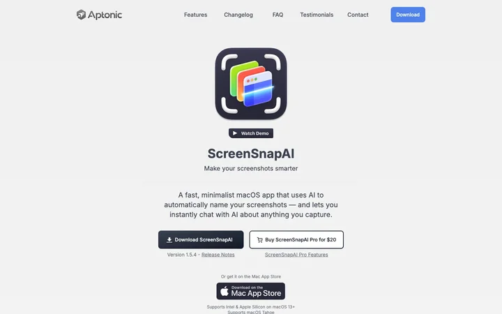 ScreenSnapAI product preview