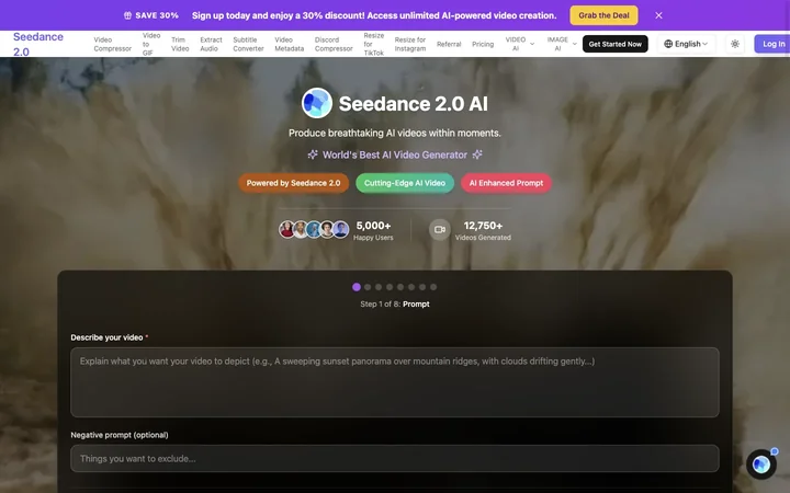 Seedance 2.0 product preview