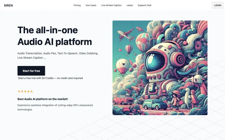 SIREN product preview