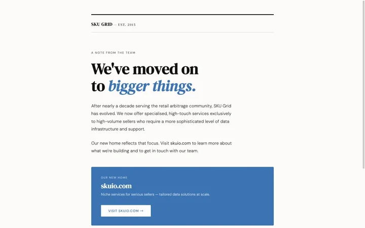 SKU Grid product preview