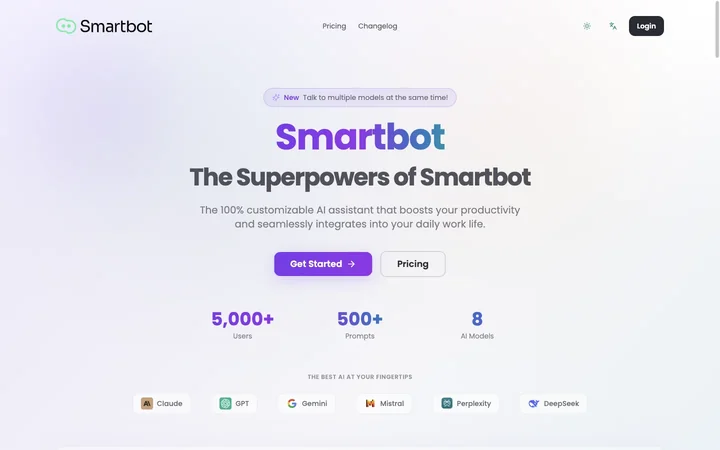Smartbot product preview