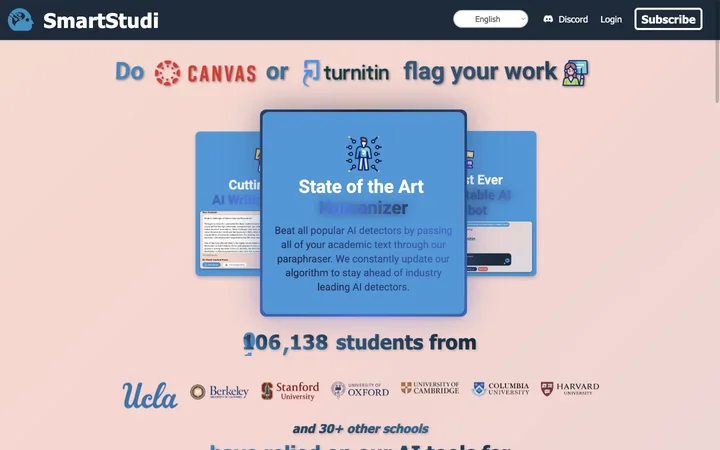 SmartStudi product preview