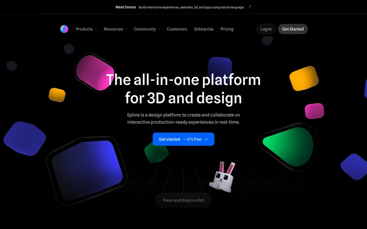 Spline product preview