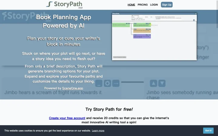 StoryPath product preview
