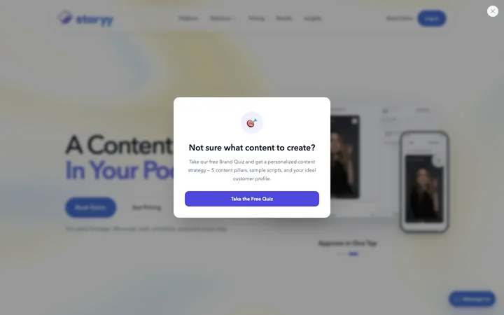 Storyy product preview