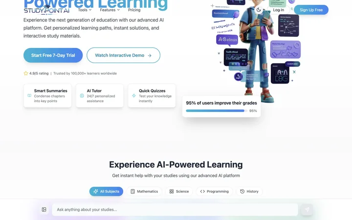Study Point AI product preview