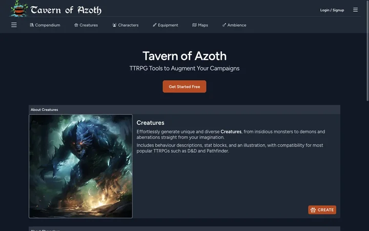 Tavern of Azoth product preview