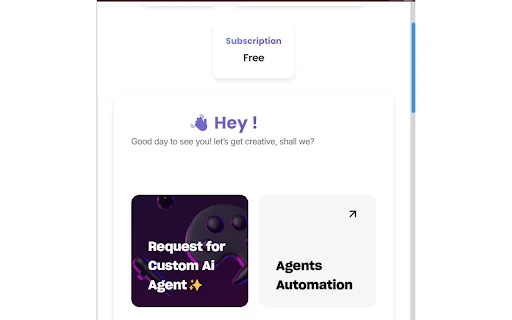 AI Agents product preview