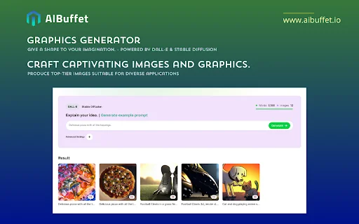 AI Buffet - AI Article & Graphics Generator 封面图 3