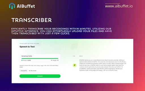 AI Buffet - AI Article & Graphics Generator 封面图 4