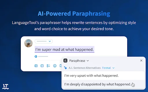 AI Grammar Checker & Paraphraser – LanguageTool 封面图 2