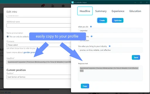 AI LinkedIn Helper 封面图 2