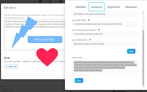 AI LinkedIn Helper 封面图 4