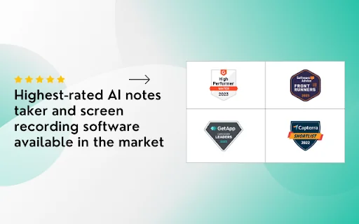 AI Meeting Notes Taker & Screen Recorder 封面图 4