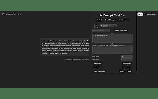 AI Prompt Modifier 封面图 4