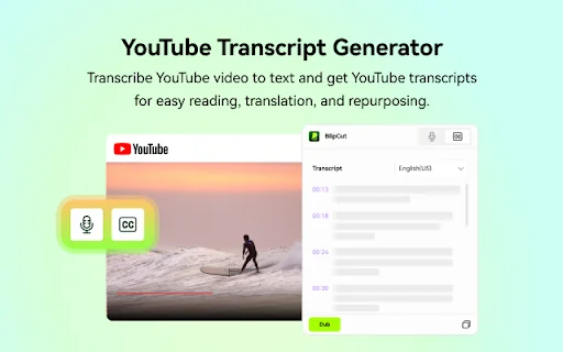 AI Speak Subtitles for YouTube 封面图 4