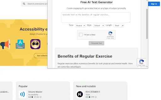 AI Text Generator - AIGeneratorBox 封面图 3