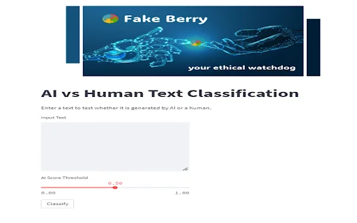 AI vs Human Text Classification product preview