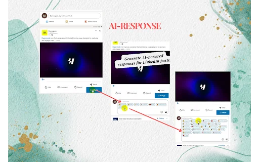 AIResponse - Ai Response Generator Free For LinkedIn Reply (No Signup) product preview