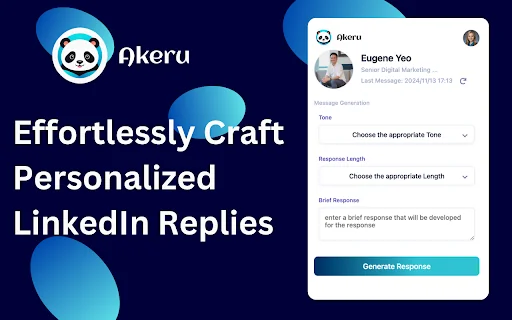 Akeru: Your AI LinkedIn Assistant 封面图 2