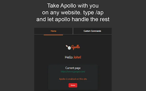 Apollo ai product preview