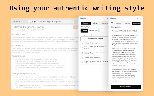 Applai: AI job application copilot and ghost writer 封面图 3