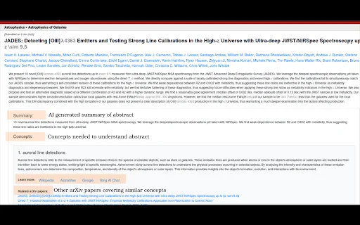 arxiv-shorts product preview