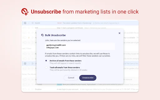 Baxter - Email Organizer & Unsubscriber 封面图 2