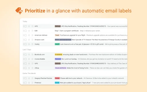 Baxter - Email Organizer & Unsubscriber 封面图 4