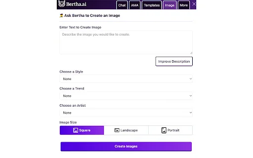 BERTHA AI, co-pilot for Chrome. 封面图 4