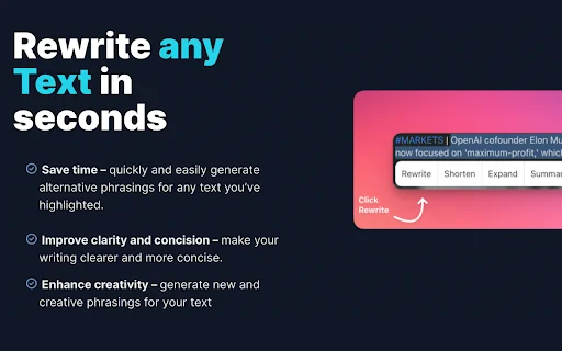 Bettertext - chatGPT AI writing toolbox 封面图 4