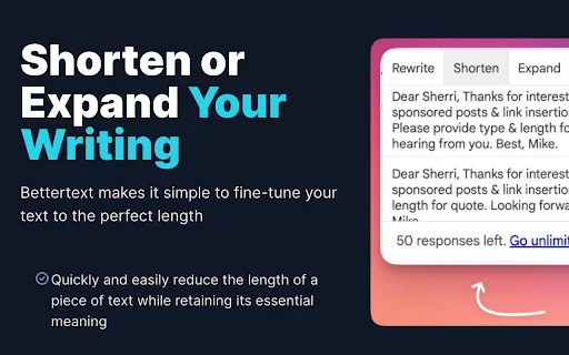Bettertext - chatGPT AI writing toolbox 封面图 5