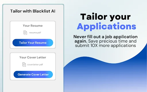 Blacklist AI - Autofill Job Applications 封面图 3