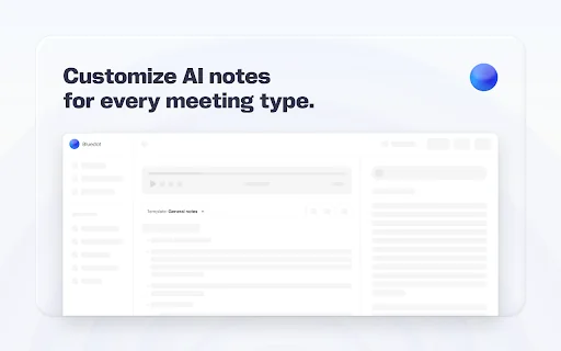 Bluedot: AI notetaker & Meeting Recorder 封面图 2