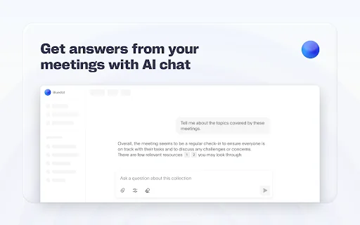 Bluedot: AI notetaker & Meeting Recorder 封面图 4