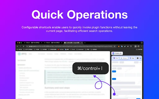 BrainyAI - Browser AI Sidekick for Chat, Search, Read and Summarize 封面图 3