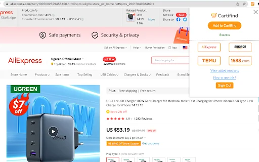 Cartifind Importer with AI 封面图 2