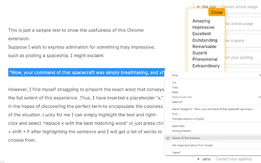 Celerity-AI Text Enhancer 封面图 4