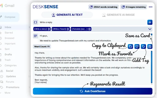 Chat with Desksense AI Powered by GPT4 封面图 2