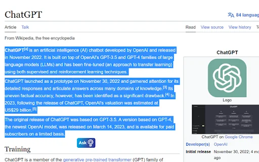 Chat with Desksense AI Powered by GPT4 封面图 4
