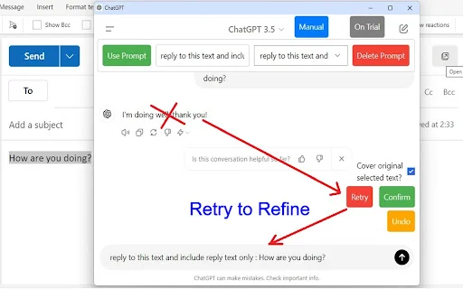ChatGPT Text Assistant: Rewrite, Reply & Translate 封面图 5