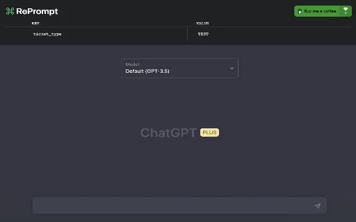 ChatGPT: RePrompt 제품 미리보기