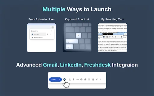 Jetwriter AI: Reply Emails, Ask Page, Summarize, Fix Grammar, and More 封面图 4