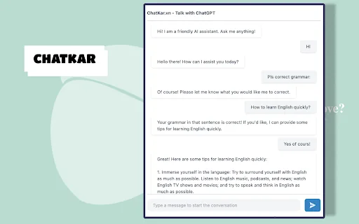 ChatKar - Conversations with ChatGPT 封面图 2