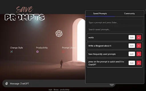 Chatsson: ChatGPT Backgrounds, To-Do, & Pomodoro 封面图 3