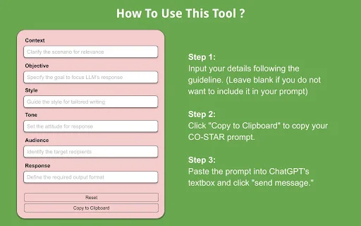 CO-STAR Prompt Template 封面图 4
