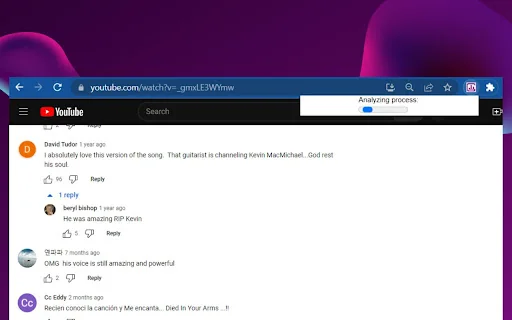 Comments analyzer for YouTube 封面图 3