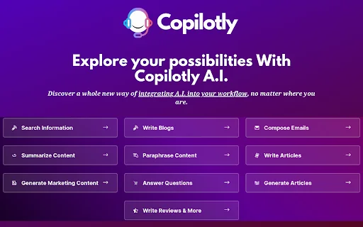 Copilotly: Your Personal AI Copilot 封面图 3